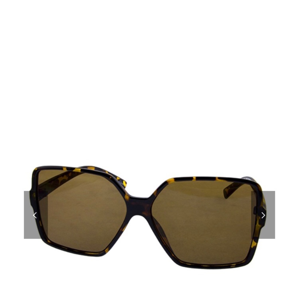 Leopard print fashion sunglasses